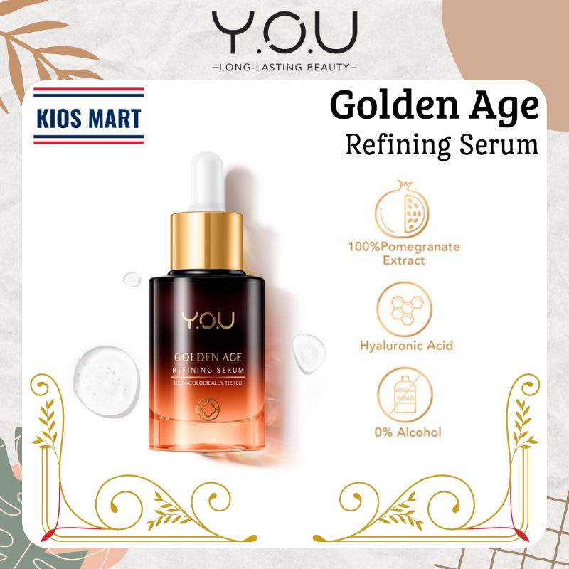 Kosmetik You Golden Age Serum Wajah / Refining Serum 20ml