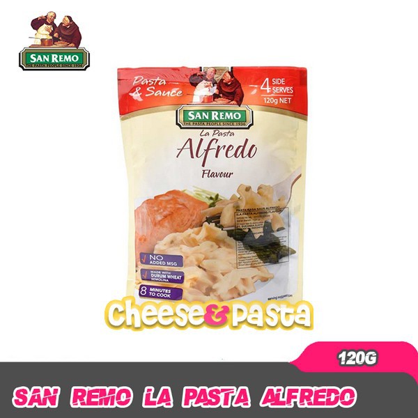 

San Remo La Pasta Alfredo 120 Gr