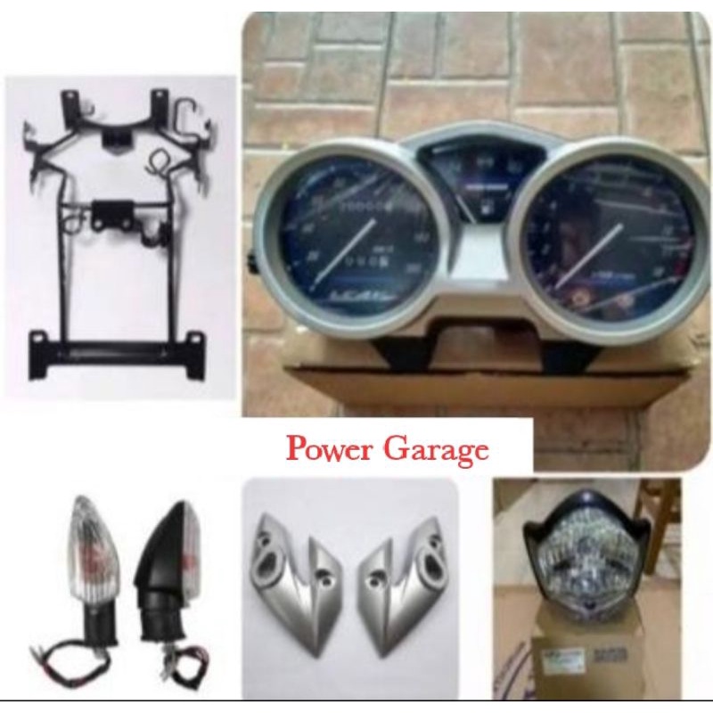 Paket Murah Satu Set Lampu Vixion Old+Speedometer+Breket Lampu+2 Sen Plus Kupingan Vixion Old