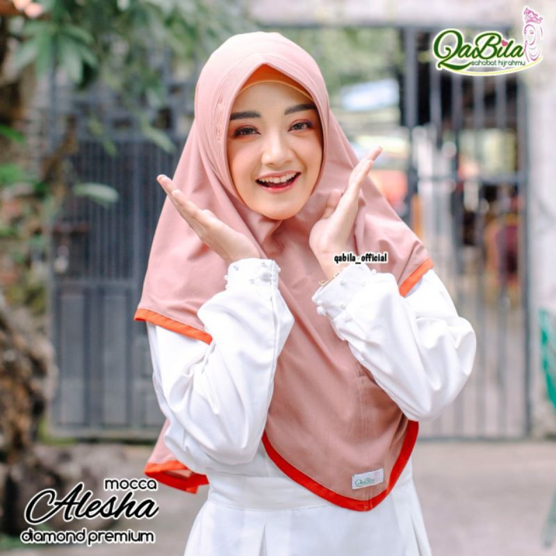 Hijab Qabila bergo Alesha