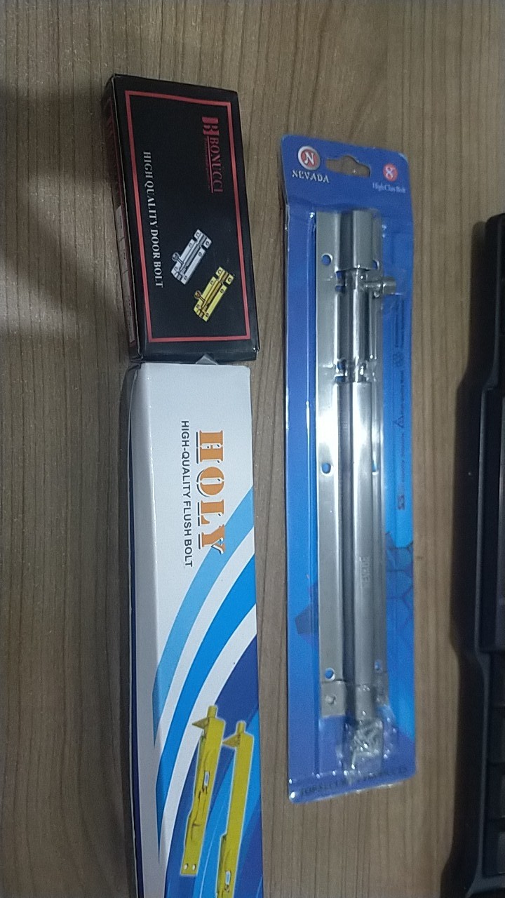 Grendel Stainless Steel 8 Inci Blaster Card / Gerendel Slot Selot Panjang