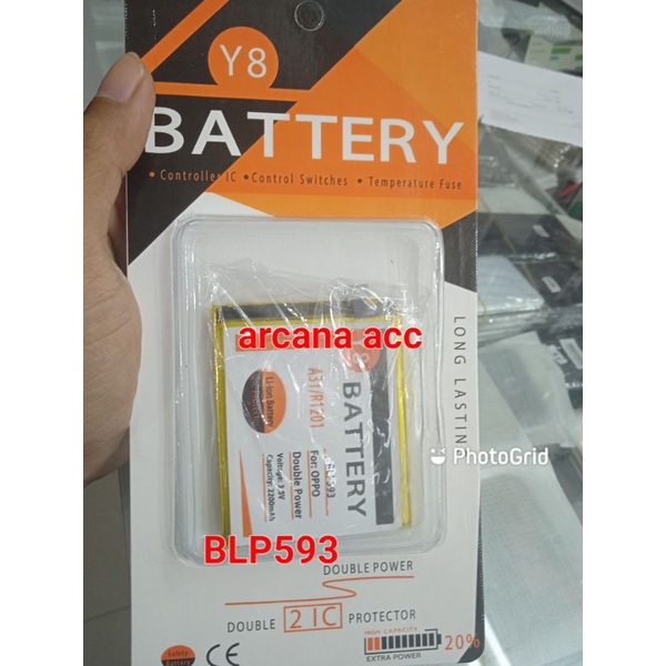 batrey baterai baterei Oppo A31 Oppo Neo 5 R1201 BLP593 DOBEL POWER