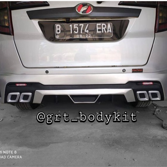 Bodykit Belakang Samping Sigra Vazoma