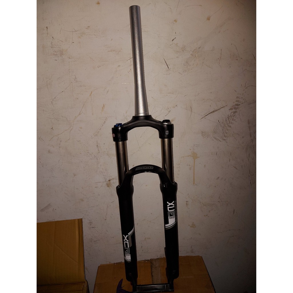 Fork sepeda Suntour XCR 32 t120 Tapper Air suspension