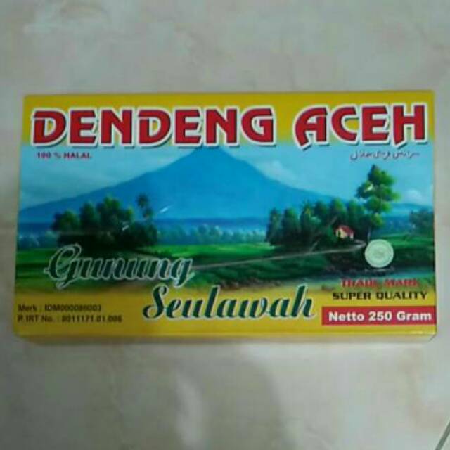 

Dendeng Sapi Aceh Gunung Seulawah 250 gram