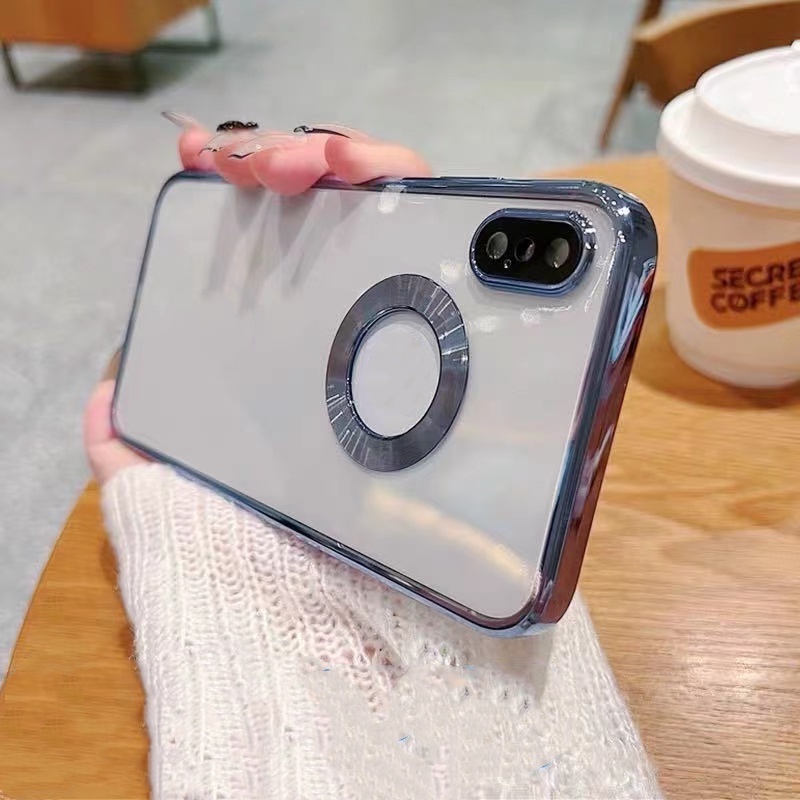 Case Pelindung Lensa Kamera 6D Plating Magsafe Untuk iphone X XS XR 7 Plus 8 Plus 6 6s Plus XS MAX 11 Pro