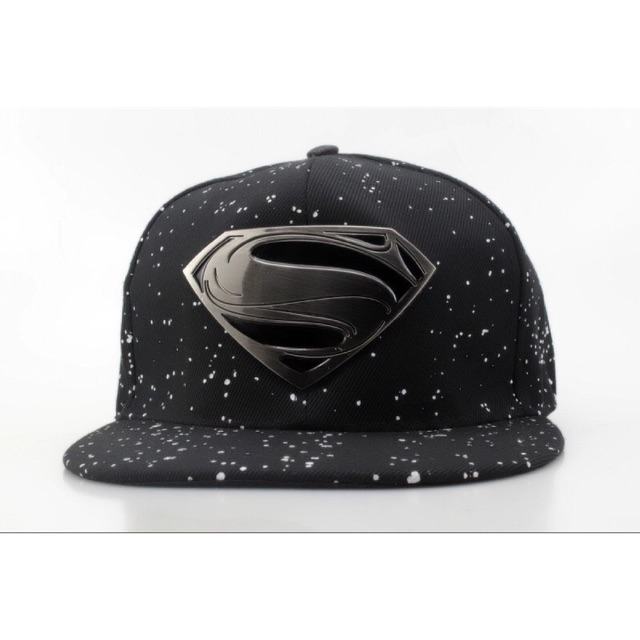Bst superman plat snapback topi hat fashion cap trucker