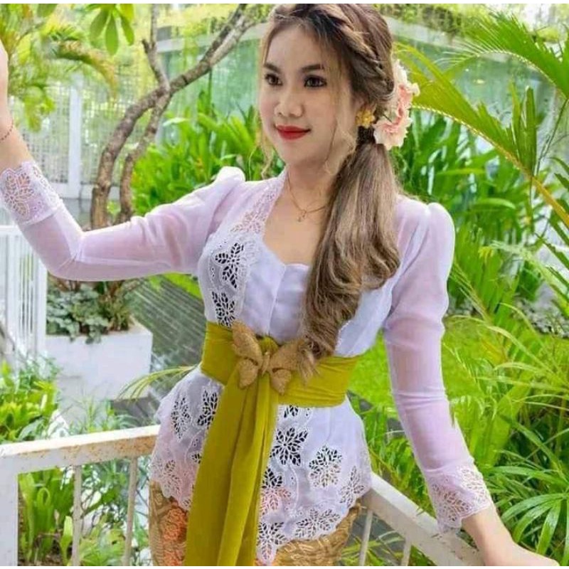 KEBAYA BORDIR MODEL TERBARU //KEBAYA BALI BORDIR