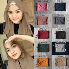 BEST SELLER JILBAB PASMINA TALI DIAMOND ITALIANO HIJAB PASHMINA TALI DIAMOND HENASSHOP