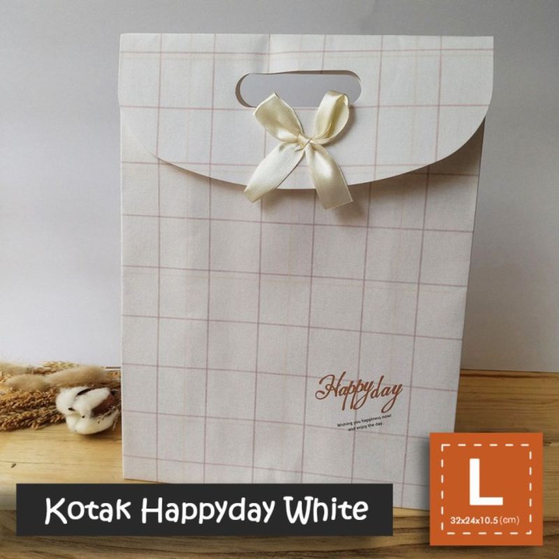 

Paper Bag Pita Motif / Kertas Kado / Ulang tahun - L KOTAK HAPPYDAY