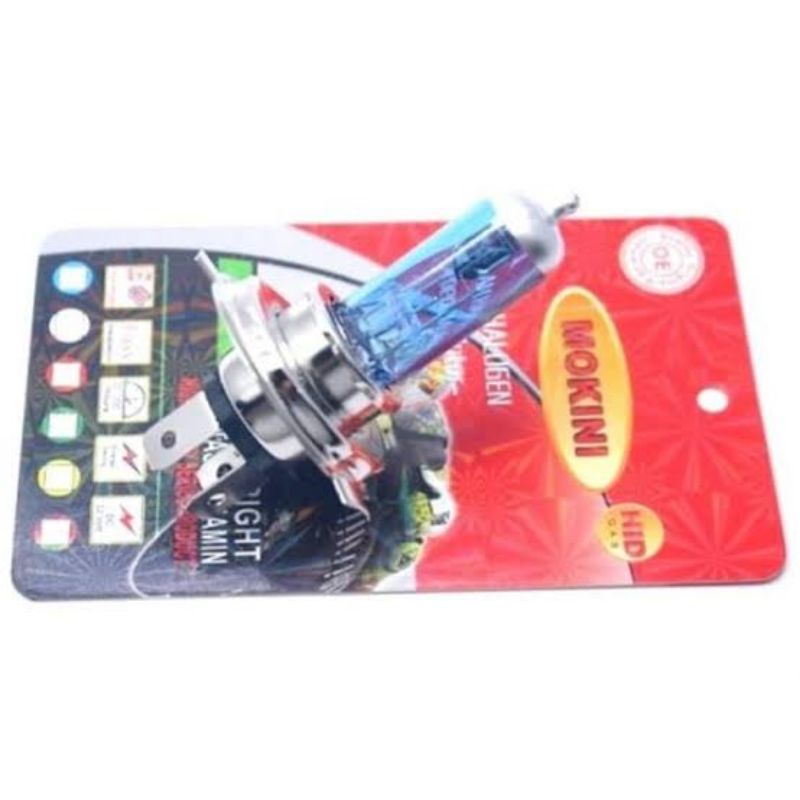 Lampu Depan H4 Mokini, Dop H4 kaki 3 Super terang