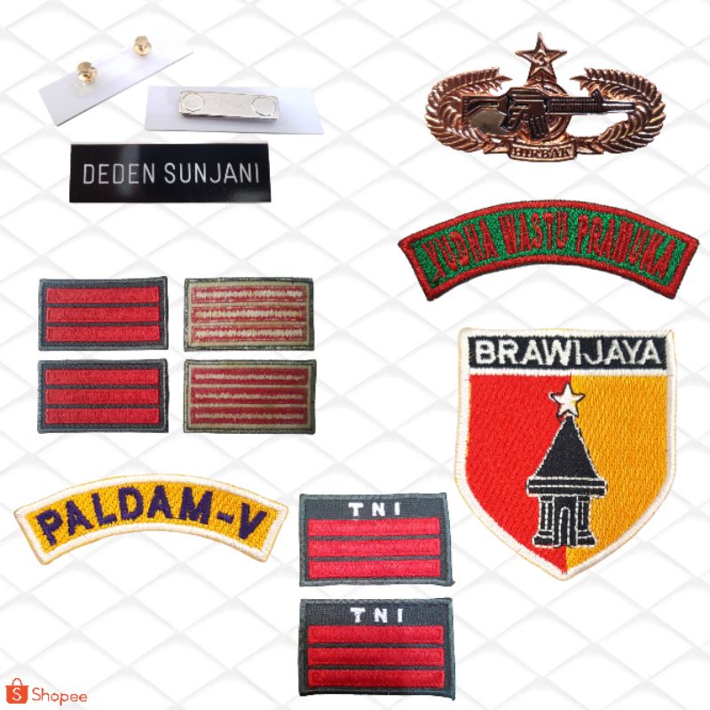 PAKET LENGKAP BREVET PDH TNI AD