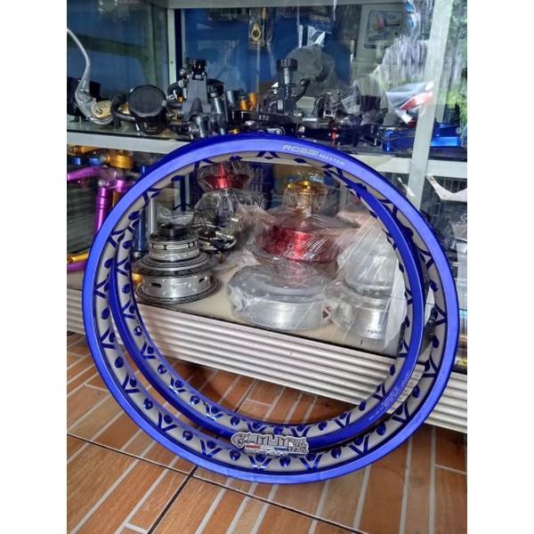 velg Rossi Master Vline V line Blue 140 140 ring 17