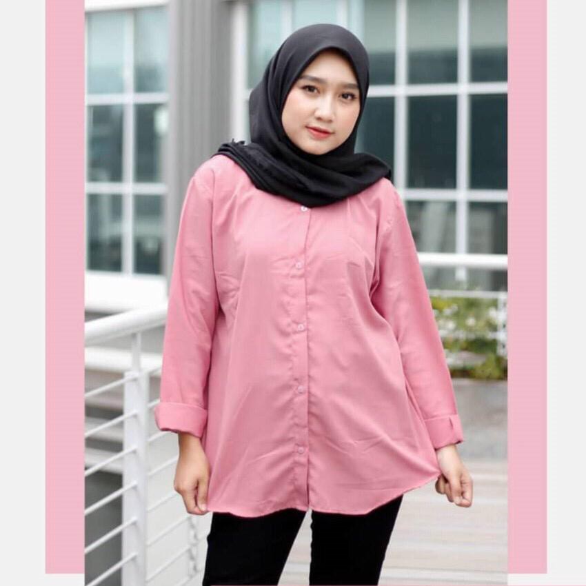 1KG muat 7pcs | KEMEJA POLOS BASIC WOLFIS / BASIC SHIRT / KEMEJA BASIC TOP