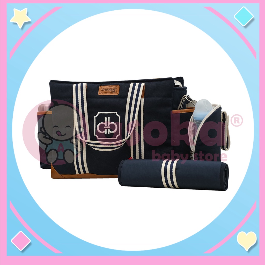 Dialogue Baby Tas Bayi Besar 5 In 1 Set Classy Series DGT7413 ASOKA