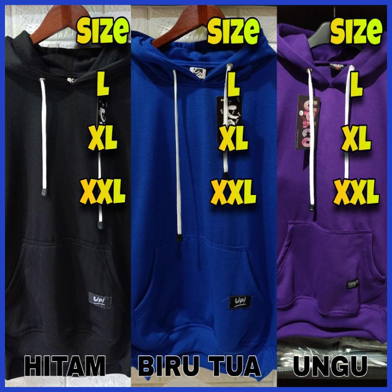 HOODIE POLOS SWEATER PRIA WANITA TEBAL