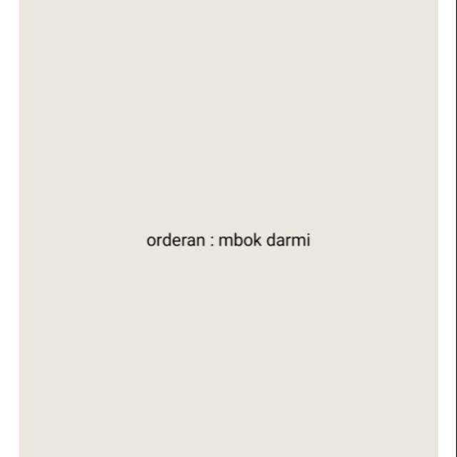 Orderan mbok darmi