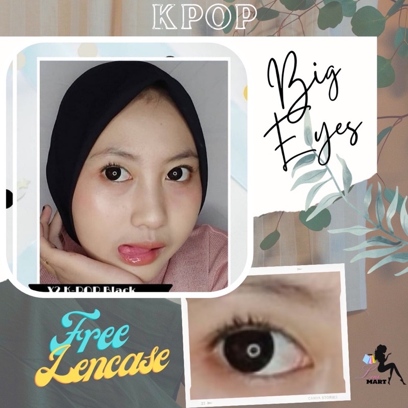 SOFTLENS X2 KPOP | SOFTLENS K-POP | diameter 16 free lencase