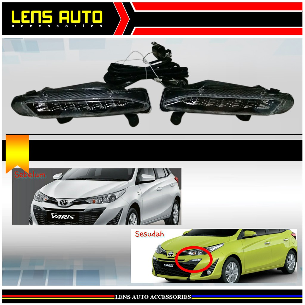LAMPU LED YARIS 2020 - LED DRL YARIS 2020