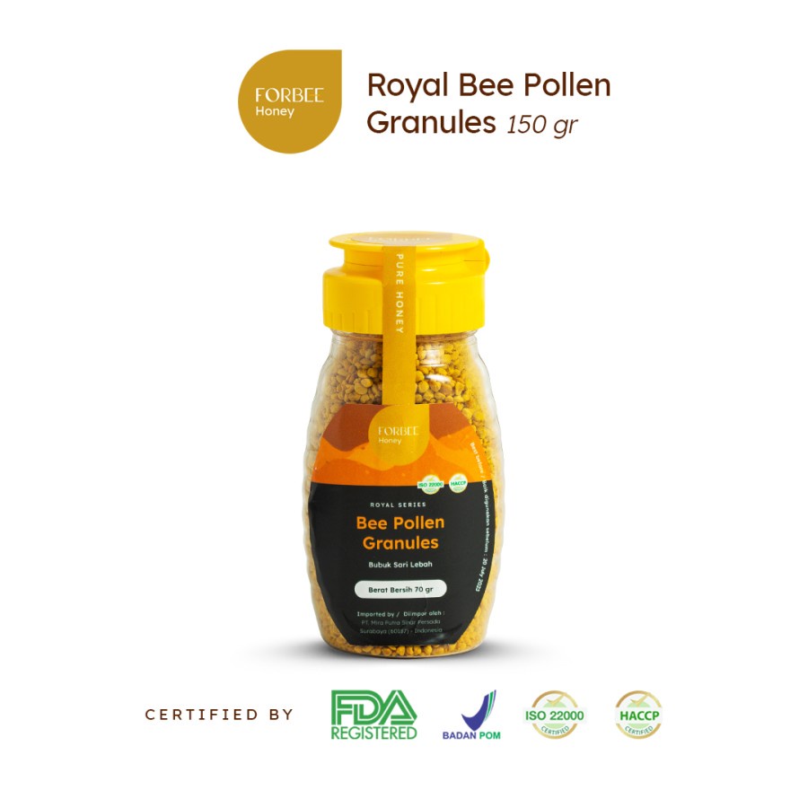 Forbee Royal Bee Pollen Granules 70 gram 70gram