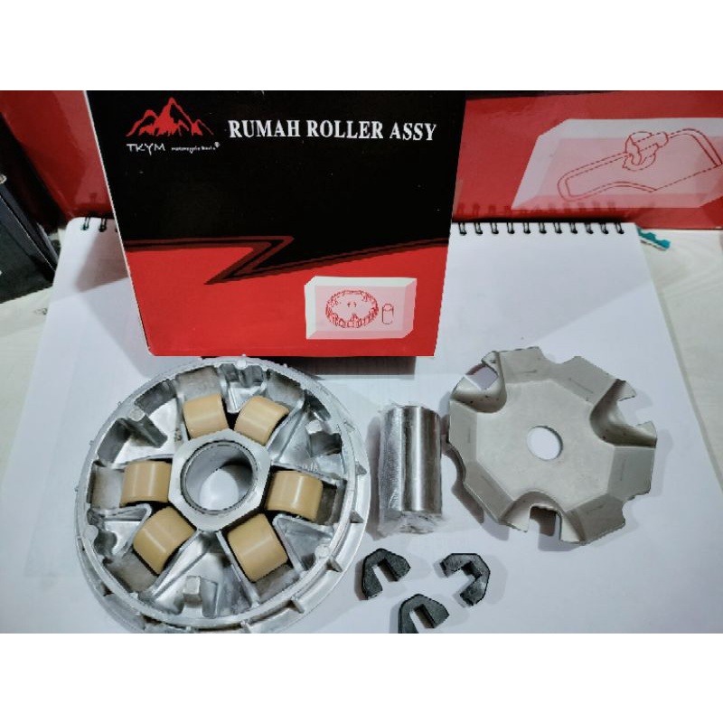 RUMAH ROLLER ASSY GENIO / BEAT K1A/ KOJ