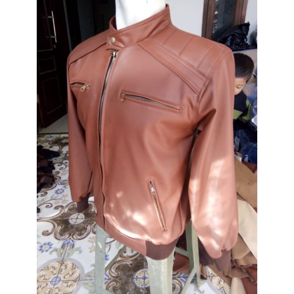 Jaket kulit sintetis terbaru/karlit/Viena/changcuter