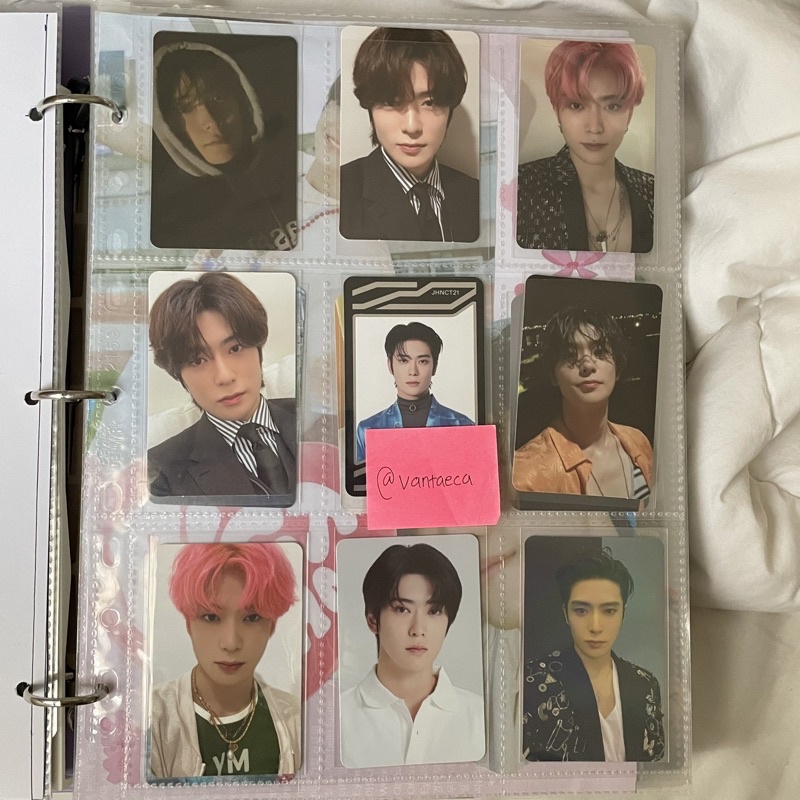 nct 127 dream wayv jaehyun jaemin taeil haechan chenle kun photocard yizhiyu yzy sticker hello futur