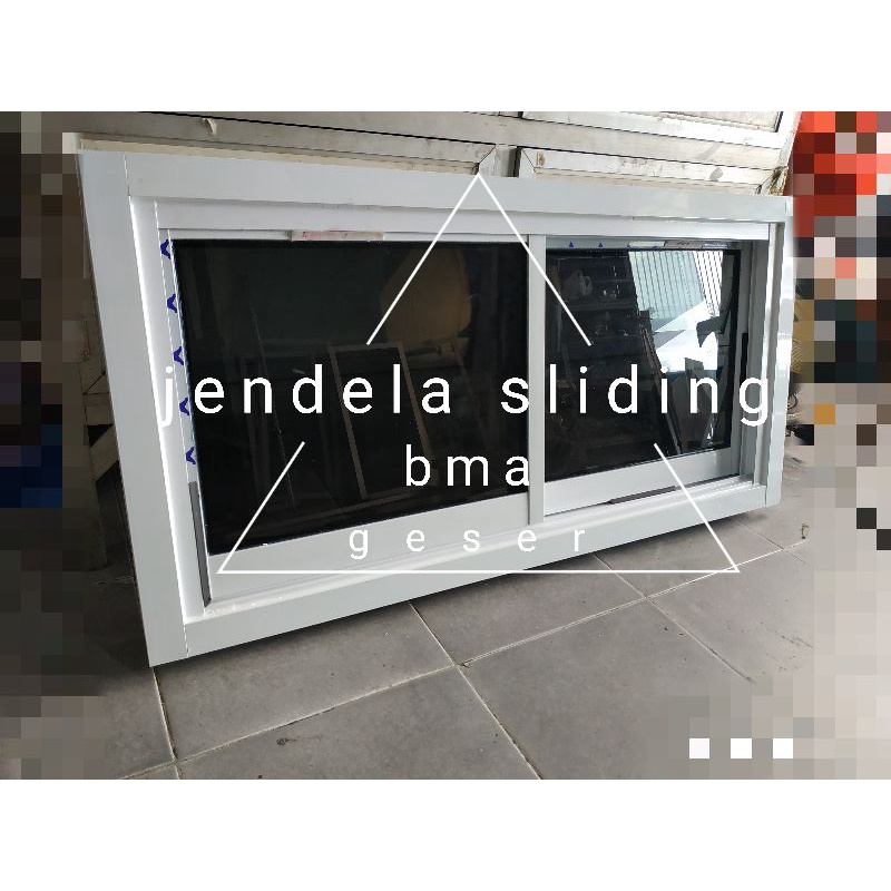 jendela sliding 60x135 aluminium