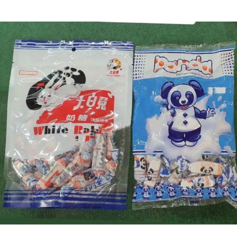 

White Rabbit Creamy Candy / Permen Lunak Rasa Susu / Permen Panda / Permen Susu / Permen Jadul