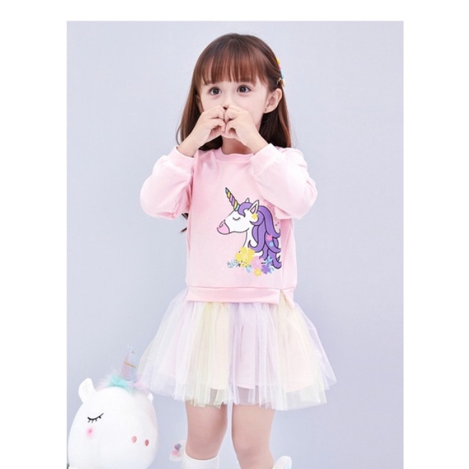 CG DR33-Dress Anak Perempuan New Tutu Unicorn