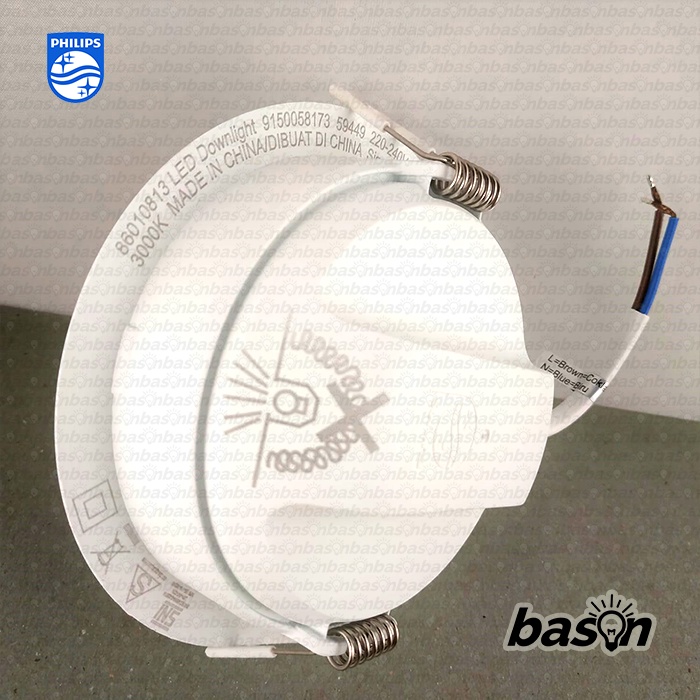 PHILIPS Meson 59449 Multipack 9W 4.1 inch D105 - isi 3 buah LED Downlight