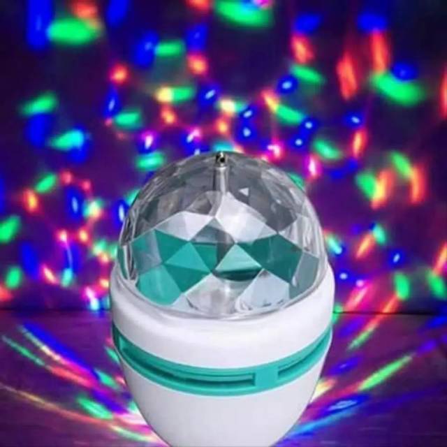 Lampu Led Disco / Bohlam Disco Putar Led 3 Watt Full Lamp Party Disko Party
