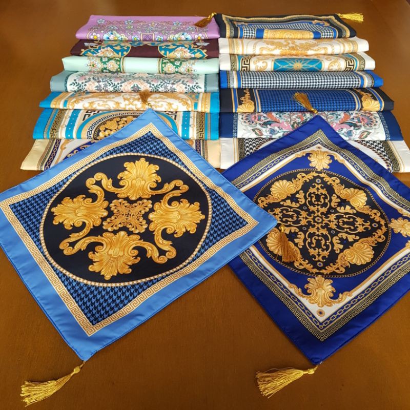 PLACEMAT Taplak Meja Kecil Motif Luxury Classic 40x40 cm - Pusat Kado Murah