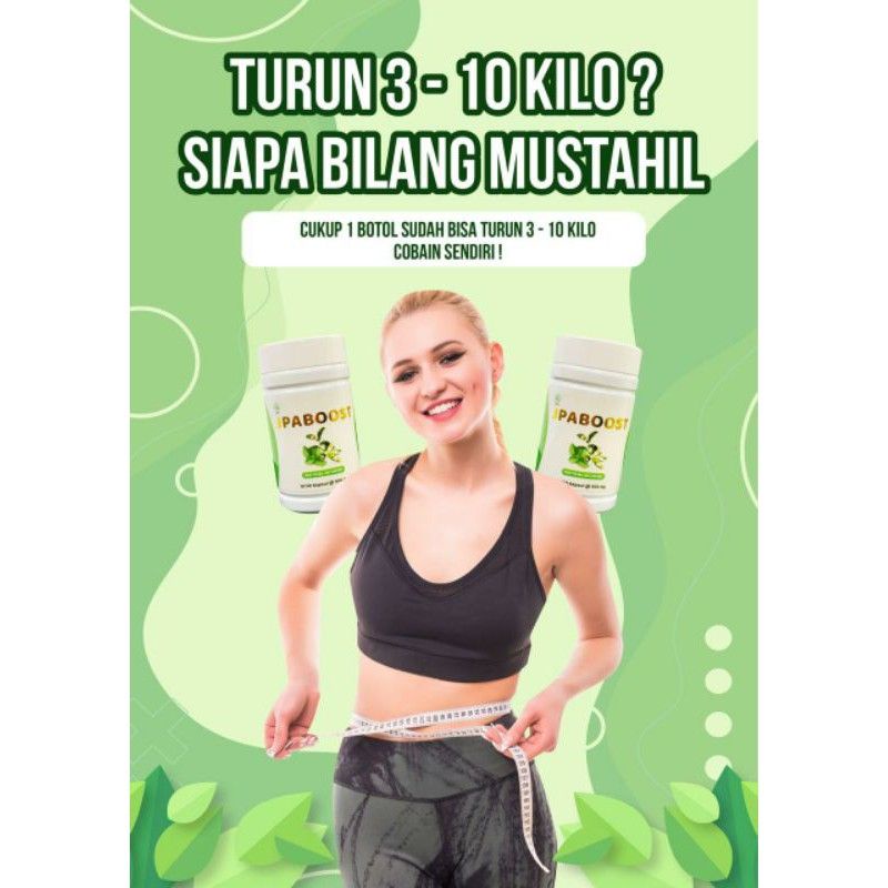 JPA BOOST KAPSUL PELANGSING BADAN BPOM