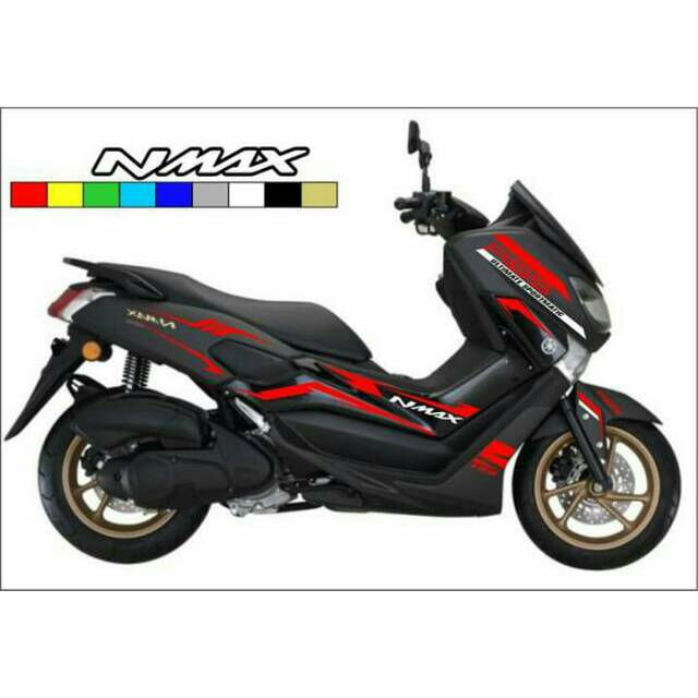Jual Cutting stiker MODIFIKASI yamaha nmax 3a sticker lis variasi