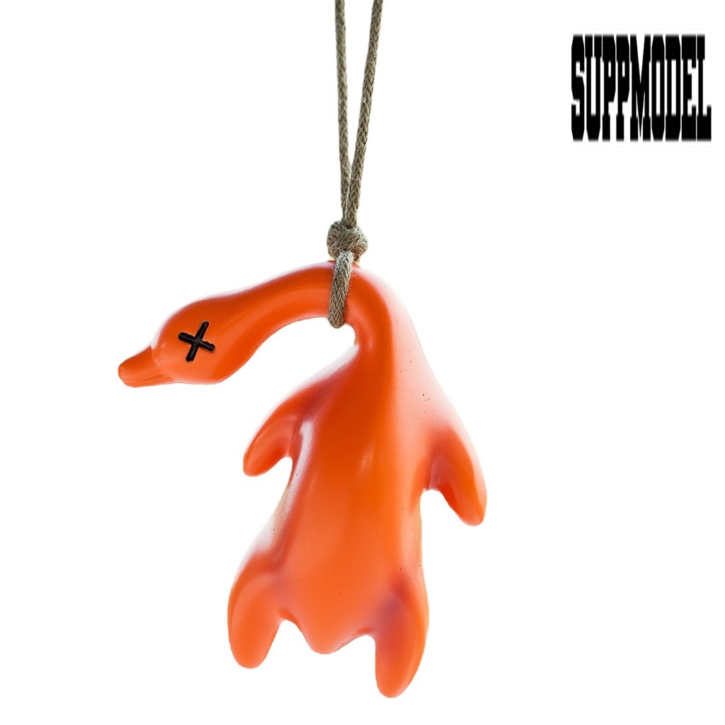 Suppmodelx Ornamen Gantung Model Bebek Panggang Bahan Resin Untuk Dekorasi Interior Mobil
