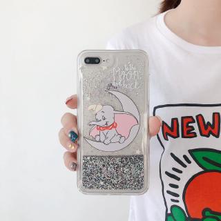 Casing Soft Case Quicksand Motif Dumbo Untuk Iphone 11 Pro