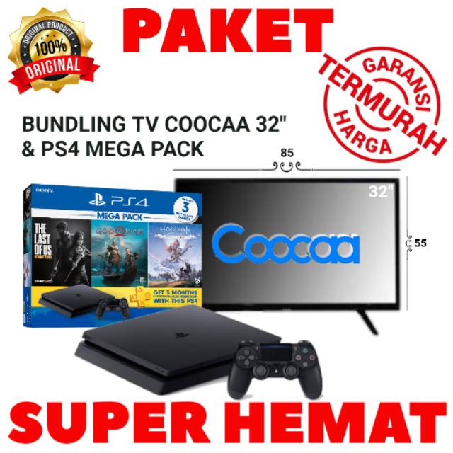 PS4 PS 4 PLAYSTATION 4 SLIM BUNDLE