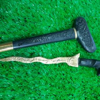 BARANG ANTIK GOLOK KEMBAR KERIS COMBONG KERIS MINI KEONG BUNTET 