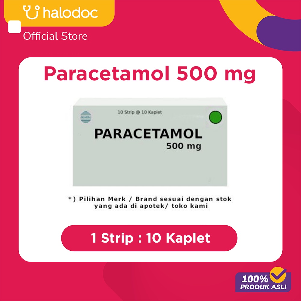 Paracetamol 500 mg 10 Kaplet