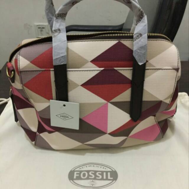 Sydney Satchel Multi Red