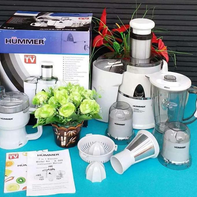 Blender Juicer 7 In 1 Hummer -Juicer 7 Fungsi Model Terbaru Multimurah