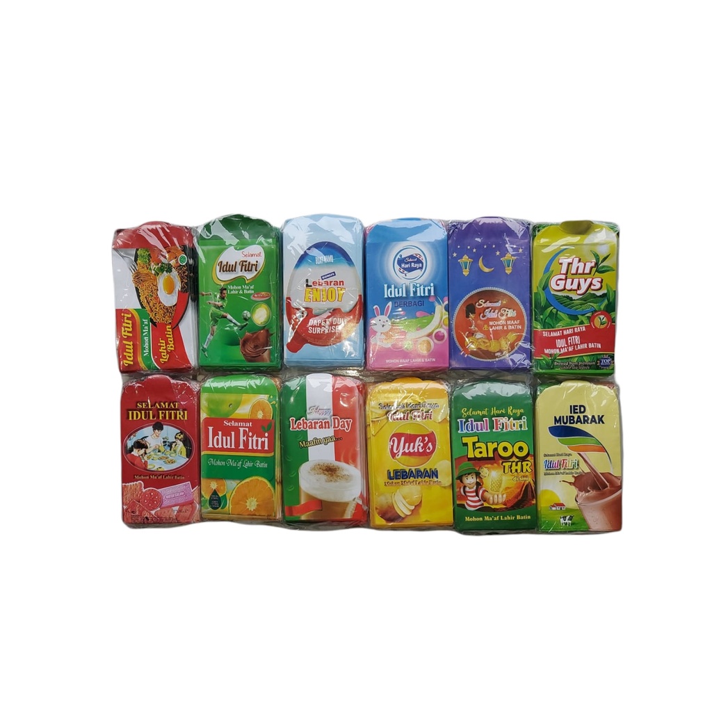 

Amplop Lebaran Idul Fitri Motif Snack Viral isi 10 20 40/Amplop Unik