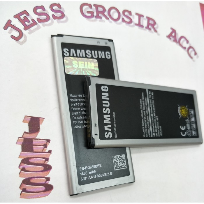 Baterai Battery Original Samsung GALAXY Alpha , G850 ( EB-BG850BBE ) - Hitam