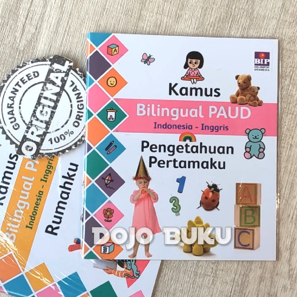 Buku Kamus Bilingual Paud (Indonesia - Inggris) by BIP