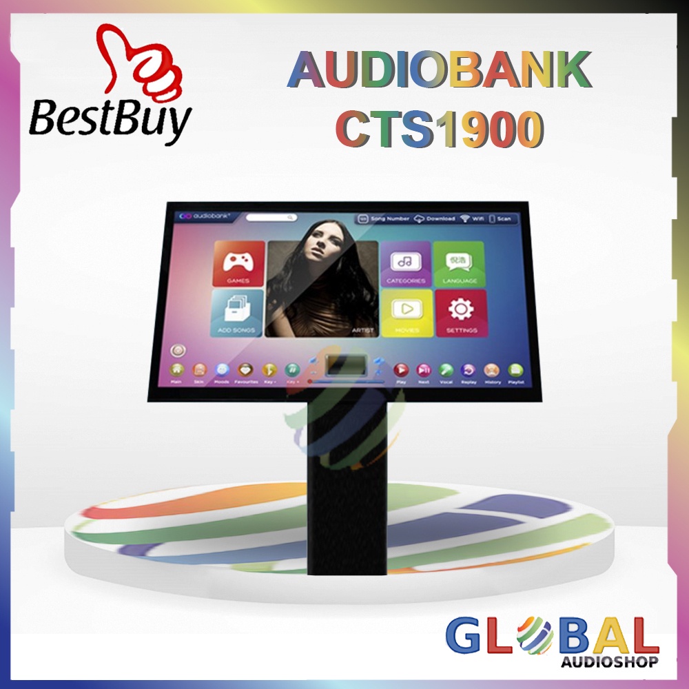 Touchscreen Audiobank CTS1900 / CTS-1900 Original Garansi