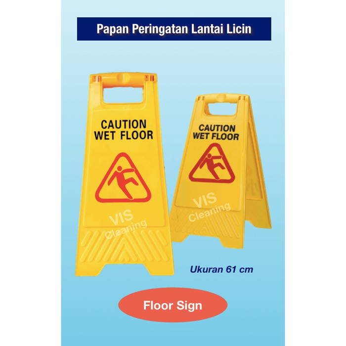 Floor Sign Awas Lantai Licin 61 cm