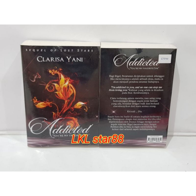 Buku/Novel Addicted by Clarisa Yani