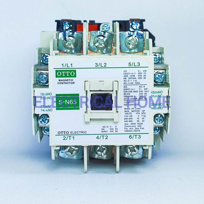 MAGNETIC CONTACTOR SN-65 220VAC