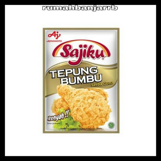 

[BAYAR DI TEMPAT] SAJIKU TEPUNG BUMBU 80 GR